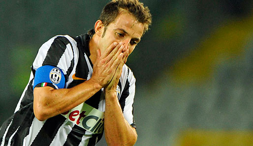 Juventus-Urgestein Alessandro del Piero steht seit 1993 in Turin unter Vertrag
