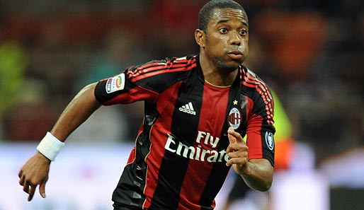 Soll es in der Abwesenheit Ronaldinhos vorne richten: Milans Neuer Robinho