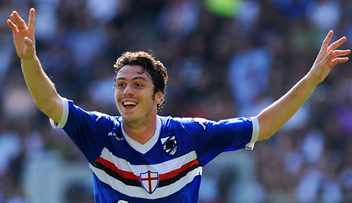 Nicola Pozzi erzielte in der Serie A zwei Treffer in dieser Saison