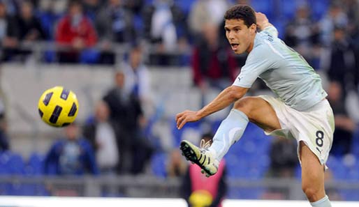 Hernanes erzielte in dieser Saison bislang drei Ligatore für Lazio Rom