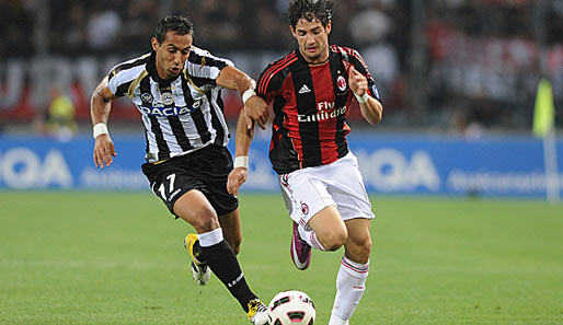 Udinese Calcio reichte am letzten Spieltag ein 0:0 gegen Meister Milan für die CL-Quali