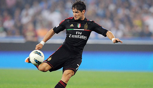 Pato zog sich beim Spiel gegen Udinese Calcione eine Zerrung im Oberschenkel zu
