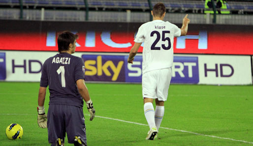 Miroslav Klose ist bei Lazio Rom ein echter Erfolgsgarant