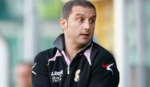 Trainer Devis Mangia wurde von US Palermo gefeuert