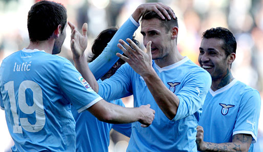 Kann Miroslav Klose mit Lazio gegen das wieder erstarkte Inter Mailand gewinnen?