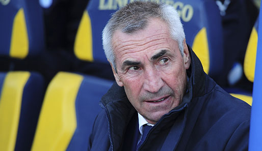 Äußerte wiederholt Kritik an der Transferpolitik seines Klubs: Lazio-Coach Edoardo Reja