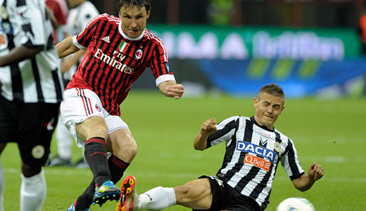 Im Hinspiel trennten sich der AC Milan und Udinese Calcio 1:1