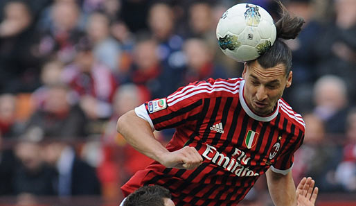 Zlatan Ibrahimovic war einmal mehr der Garant für den Milan-Sieg: Ein Tor, eine Vorlage