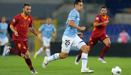 Schoss Lazio Rom im vergangenen Rom-Derby zum Sieg: Miroslav Klose