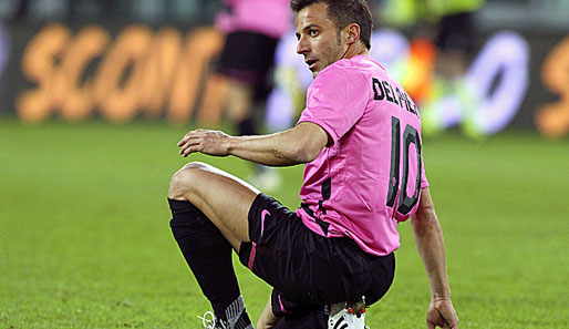 Alessandro del Piero kann mit Juventus Turin die Tabellenführung erobern