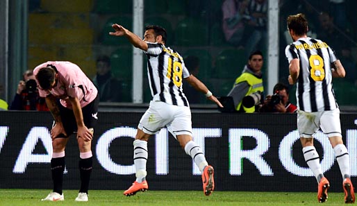 Juventus Turin siegte ohne Probleme gegen ein schwaches Team aus Palermo