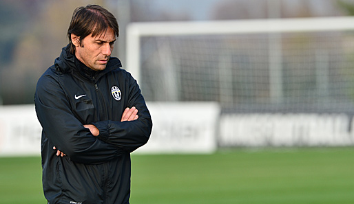 Antonio Conte darf nach seiner Sperre das erste Mal wieder auf Juves Trainerbank sitzen