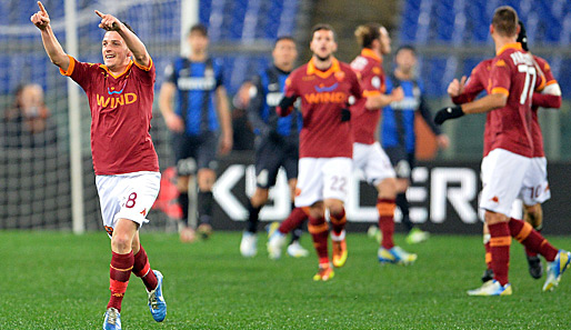 Alessandro Florenzi brachte die Römer mit 1:0 in Führung. Am Ende siegten sie 2:1