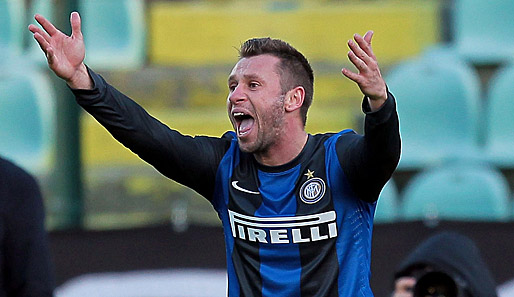Antonio Cassano ist genervt von der Berichterstattung der Medien über seinen Klub Inter