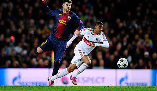 Robinho scheiterte mit Mailand trotz 2:0-Hinspielführung an den Katalanen aus Barcelona