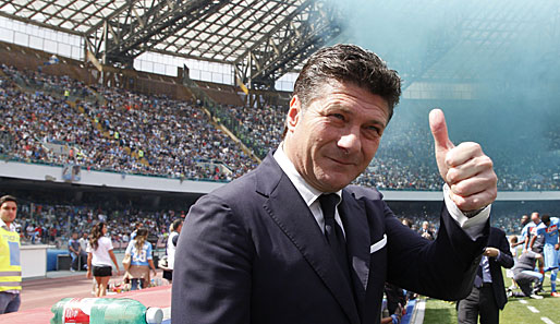 Walter Mazzarri ist der neue Mann an der Seitenlinie von Inter