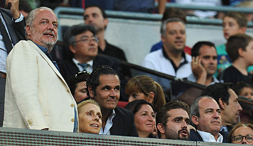Neapel-Präsident Aurelio de Laurentiis sprach über den neuen Trainer Rafael Benitez