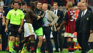 Mario Balotelli hatte gegen Napoli die Gelb-Rote Karte gesehen