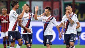 Die Spieler von Cagliari Calcio dürfen wieder auf die laute Unterstützung ihrer Anhänger zählen