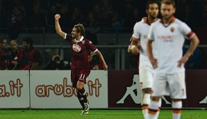 Die Roma kam beim Gastspiel in Turin nicht über ein 1:1 hinaus und verliert zum ersten Mal Punkte