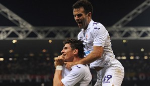Mario Gomez hofft auch in Zukunft wieder für seine Fiorentina jubeln zu dürfen
