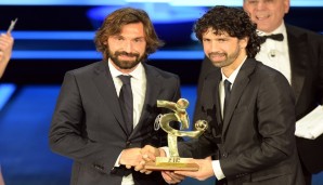 Ausgezeichnet: Andrea Pirlo ist erneut Italiens Fußballer des Jahres