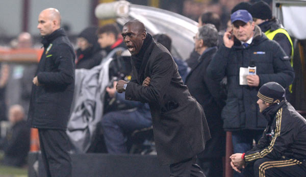Clarence Seedorf feierte ein gelungenes Trainerdebüt beim AC Milan