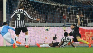 Callejon brachte Neapel in der ersten Halbzeit gegen Juve in Führung