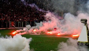 Vor dem Coppa-Finale kam es in Rom im und um das Stadio Olimpico zu schweren Ausschreitungen