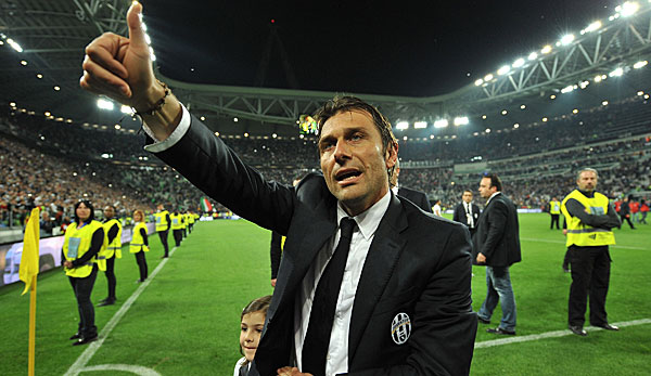 Antonio Conte und Juventus sichert sich den Meistertitel der Serie A