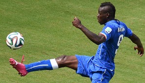 Mario Balotelli erzielte bereits einen Treffer bei der WM für Italien