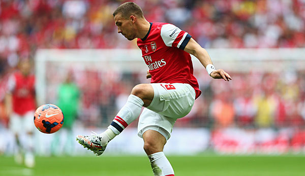 Wie lange noch für Arsenal? Lukas Podolski wird die Londoner vermutlich verlassen