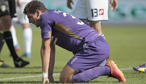 Mario Gomez wird dem AC Florenz wegen einer Oberschenkelverletzung länger fehlen