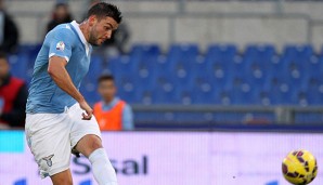Filip Djordjevic traf für Lazio zum 2:0 gegen Varese