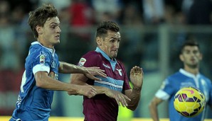 Miroslav Klose ist mit seiner Rolle bei Lazio keineswegs zufrieden