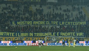 Für die Parma-Fans ist es nicht das erste Mal, dass ihr Klub insolvent ist