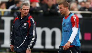 2009 trainierte Heynckes Podolski in München