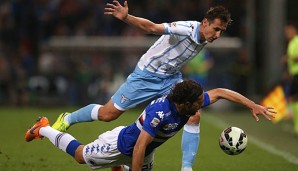Miroslav Klose kämpft mit Lazio am Montag um den italienischen Pokal