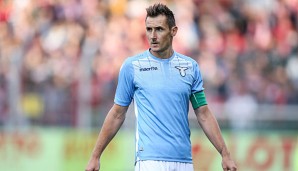 Miroslav Klose soll in den nächsten zwei Wochen wieder das Mannschaftstraining aufnehmen
