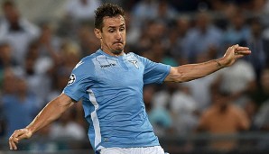 Miroslav Klose wird Lazio Rom am Sonntag gegen US Palermo fehlen