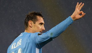 Miroslav Klose hat in dieser Saison für Lazio erst ein Tor erzielt