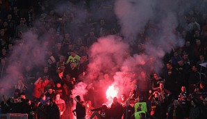 Nicht zum ersten Mal sind Hooligans von Lazio Rom aufgefallen