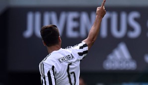 Sami Khedira traf beim 4:0-Erfolg von Juve zur Führung