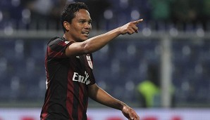 Carlos Bacca muss vorerst weiterhin beim AC Milan bleiben