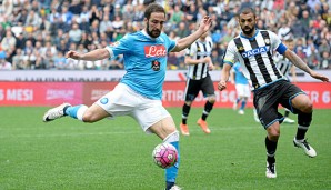 Gonzalo Higuain erzielte in der abgelaufenen Saison 36 Tore für Neapel