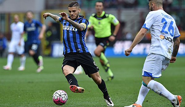 Mauro Icardi erzielte in der vergangenen Saison 16 Tore für Inter
