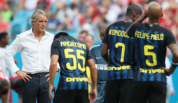 Roberto Mancinis Tage bei Inter scheinen gezählt zu sein