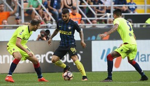 Gabigol gab sein Debüt für Inter Mailand