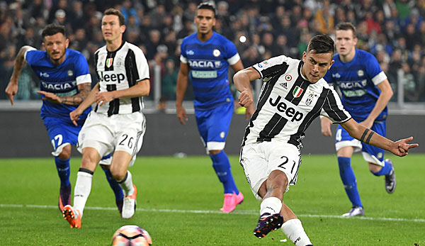 Paulo Dybala brachte Juventus den Sieg