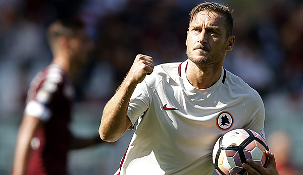 Francesco Totti will bei der Roma weitermachen
